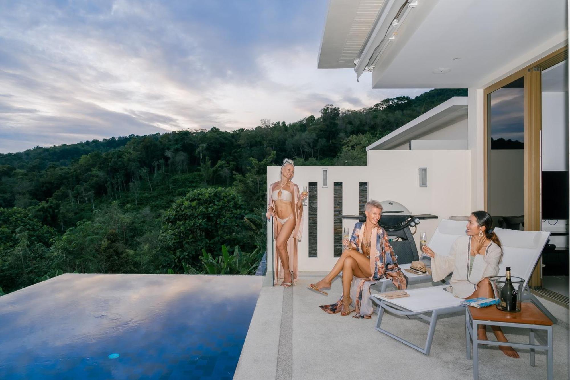 Seaview Villa Near Naithon Beach Phuket ภายนอก รูปภาพ